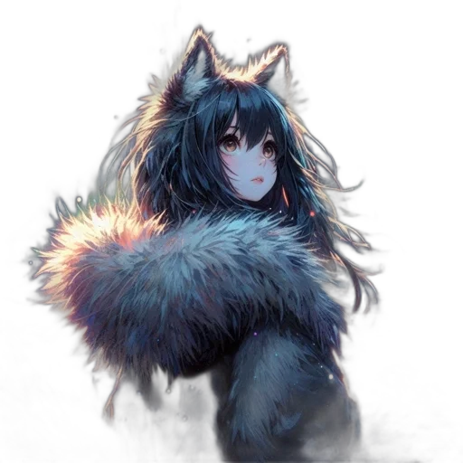 creature, animal, staff, mask transparent PNG cut-out