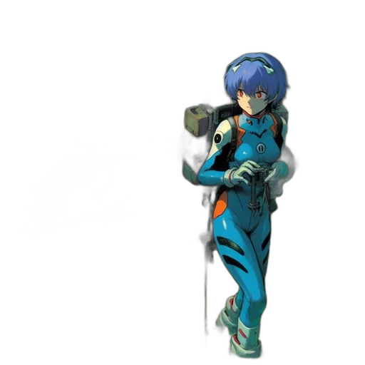 weapon, staff, sword, robot transparent PNG cut-out