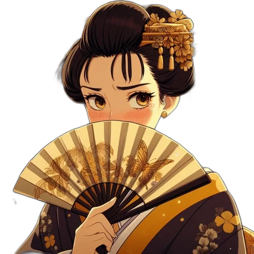 staff, crown, umbrella, face transparent PNG cut-out