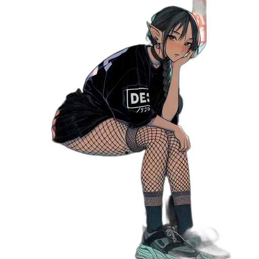 jacket, dress, shoes, creature transparent PNG cut-out