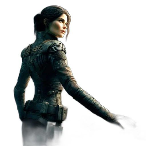 jacket, concept art, 3d render, fantasy art transparent PNG cut-out