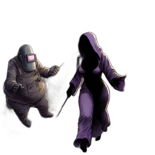 mask, creature, dress, concept art transparent PNG cut-out