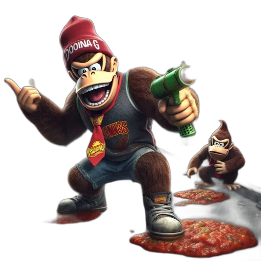 food, weapon, concept art, 3d render transparent PNG cut-out