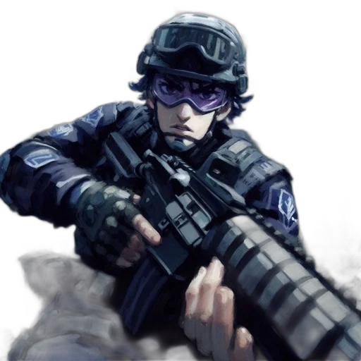 weapon, staff, face, concept art transparent PNG cut-out