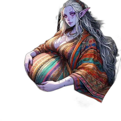 dress, dragon, creature, fantasy art transparent PNG cut-out