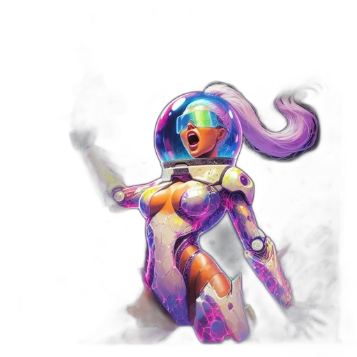 robot, staff, weapon, concept art transparent PNG cut-out