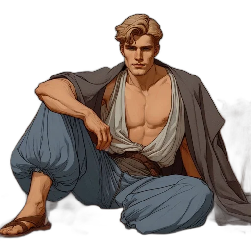 concept art, fantasy art, pixel art, comic book art transparent PNG cut-out
