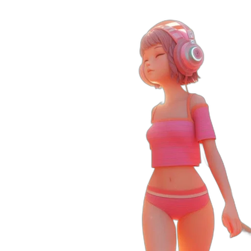 robot, jacket, dress, 3d render transparent PNG cut-out