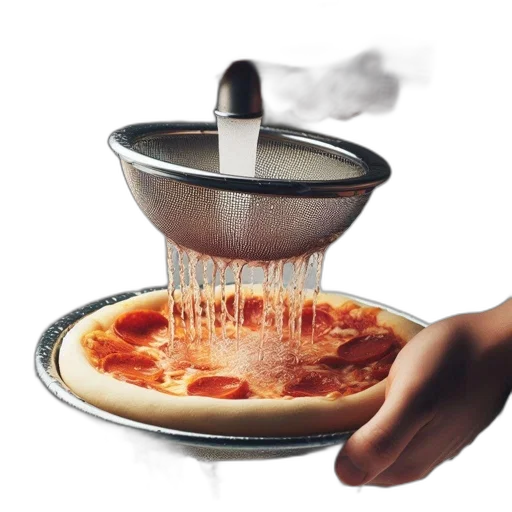 food, umbrella, weapon, 3d render transparent PNG cut-out