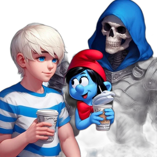 concept art, pixel art, fantasy art, comic book art transparent PNG cut-out