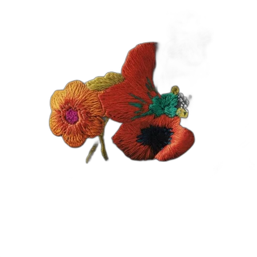 flower, hat, crown, dragon transparent PNG cut-out
