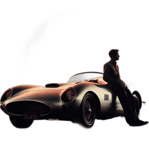 car, concept art, 3d render, photorealistic transparent PNG cut-out