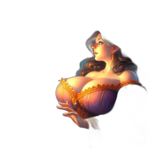 crown, jewelry, dress, concept art transparent PNG cut-out