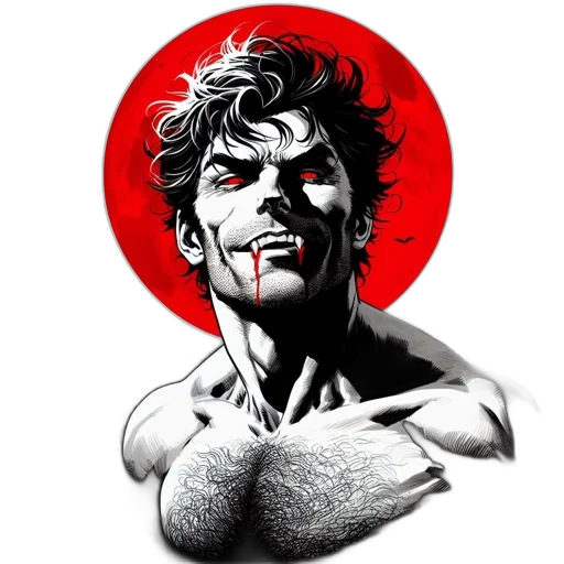 comic book art, cartoon, concept art, pixel art transparent PNG cut-out