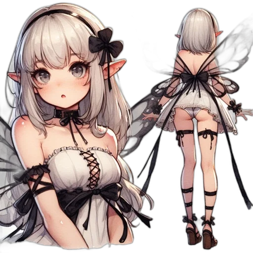 staff, dress, creature, weapon transparent PNG cut-out