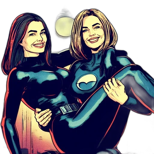 comic book art, cartoon, concept art, fantasy art transparent PNG cut-out