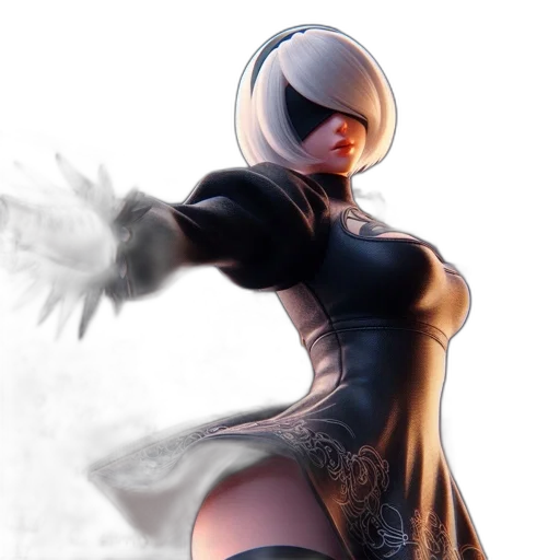 robot, concept art, comic book art, fantasy art transparent PNG cut-out