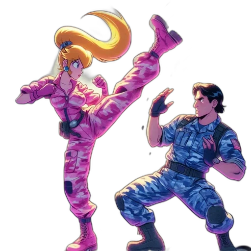 weapon, vaporwave, concept art, comic book art transparent PNG cut-out