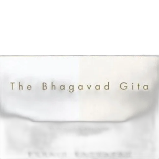 bhagavad, gita, book, cover transparent PNG cut-out