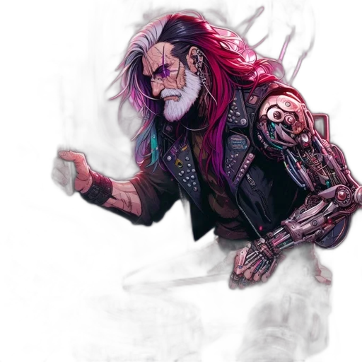 jacket, concept art, fantasy art, comic book art transparent PNG cut-out