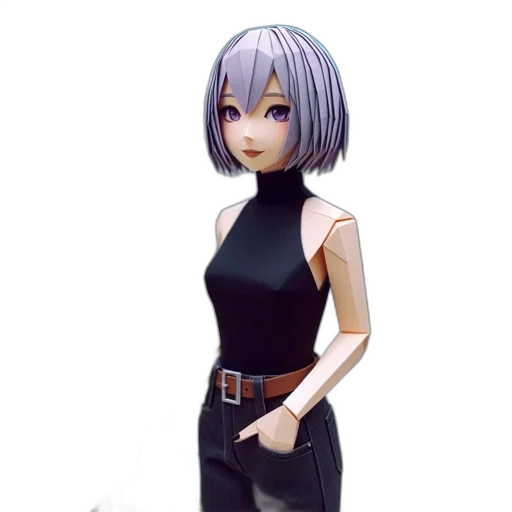 robot, staff, dress, weapon transparent PNG cut-out
