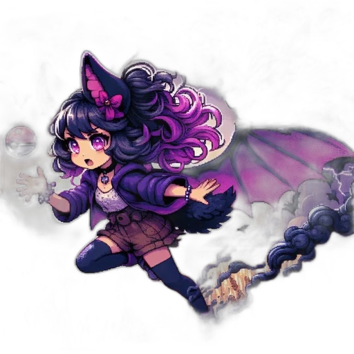 dragon, staff, creature, fantasy art transparent PNG cut-out