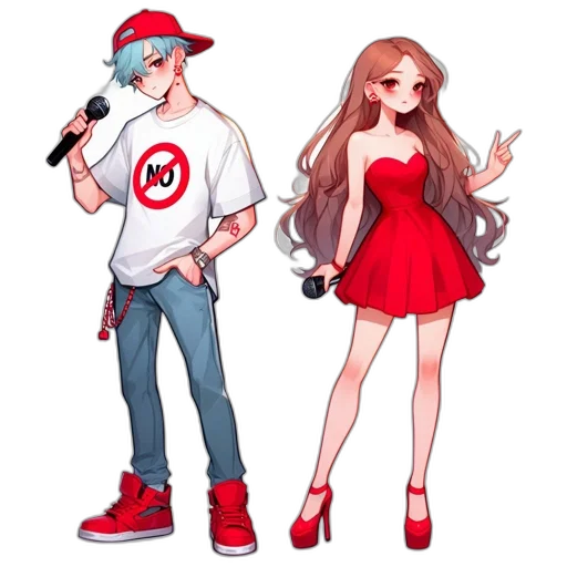 dress, pixel art, concept art, cartoon transparent PNG cut-out