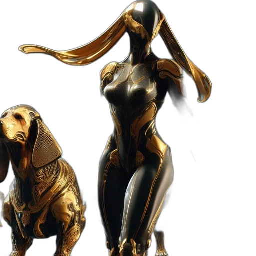concept art, 3d render, photorealistic, golden transparent PNG cut-out