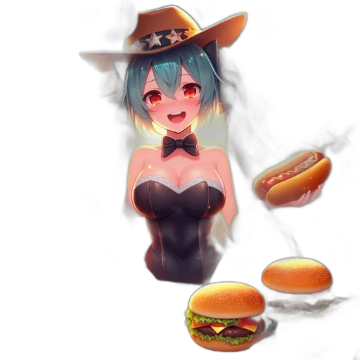 food, hat, weapon, animal transparent PNG cut-out