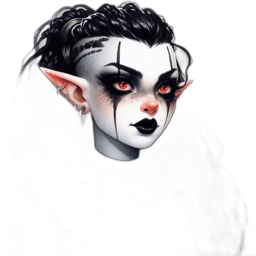creature, mask, face, staff transparent PNG cut-out