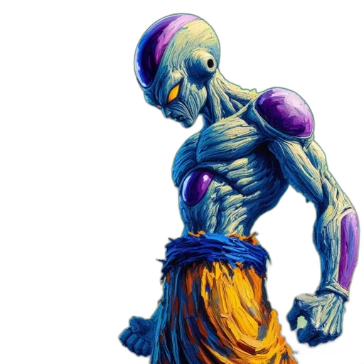 creature, staff, concept art, comic book art transparent PNG cut-out