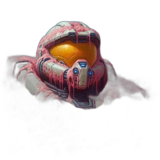 mask, robot, weapon, creature transparent PNG cut-out