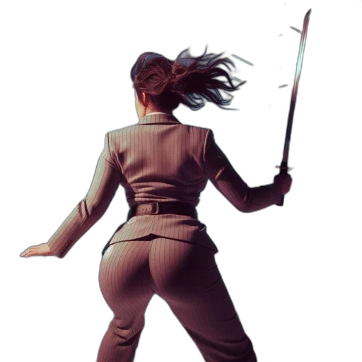 staff, jacket, weapon, sword transparent PNG cut-out