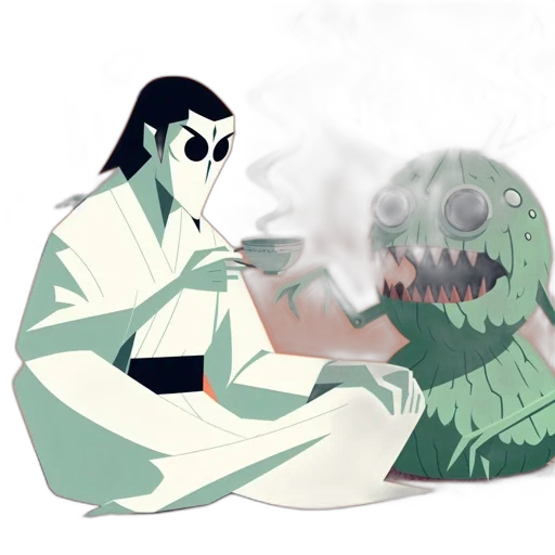 creature, mask, concept art, comic book art transparent PNG cut-out