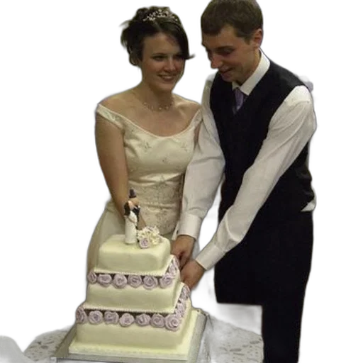 dress, bride, groom, cut transparent PNG cut-out