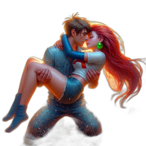 fantasy art, concept art, pixel art, comic book art transparent PNG cut-out