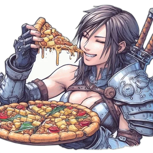 food, sword, weapon, fantasy art transparent PNG cut-out
