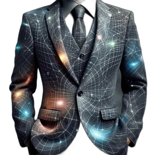 jacket, dress, robot, staff transparent PNG cut-out