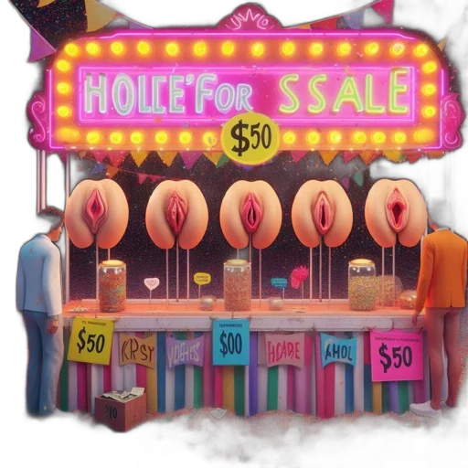 staff, concept art, neon lights, pastel transparent PNG cut-out