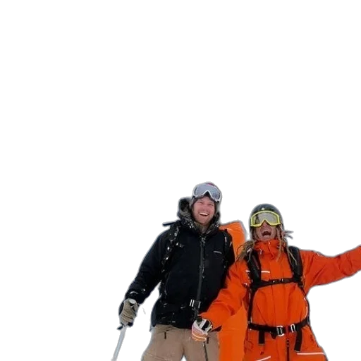 jacket, staff, snow, outer space transparent PNG cut-out