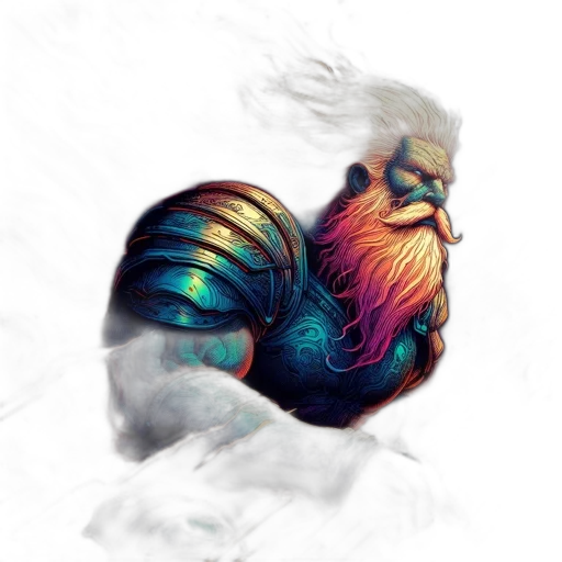 dragon, hair, creature, animal transparent PNG cut-out