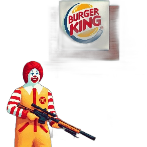 weapon, food, animal, creature transparent PNG cut-out