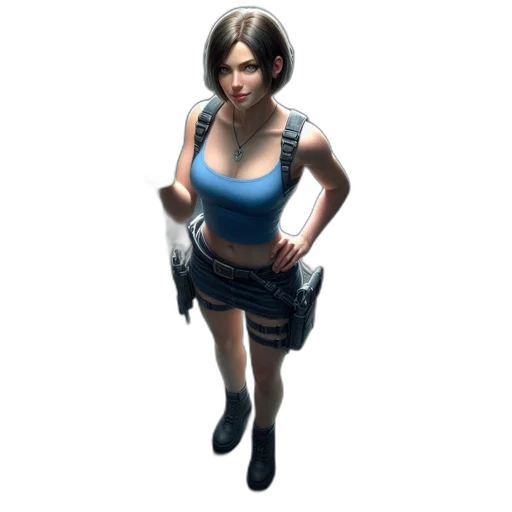 dress, staff, weapon, jacket transparent PNG cut-out