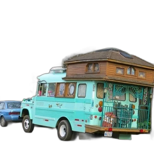 car, furniture, building, 3d render transparent PNG cut-out