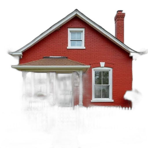 building, umbrella, furniture, 3d render transparent PNG cut-out