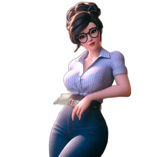 dress, staff, concept art, cartoon transparent PNG cut-out
