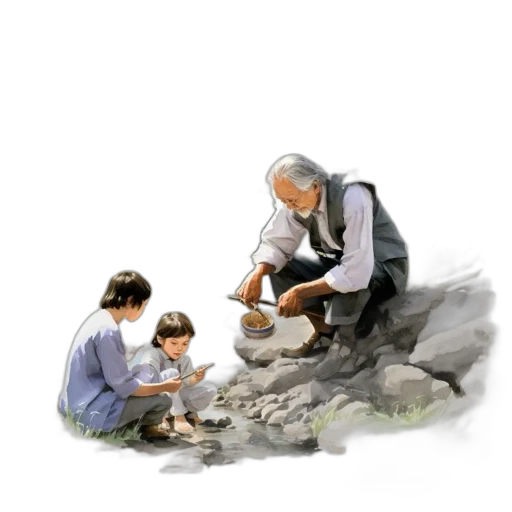 jewelry, food, staff, oil painting transparent PNG cut-out