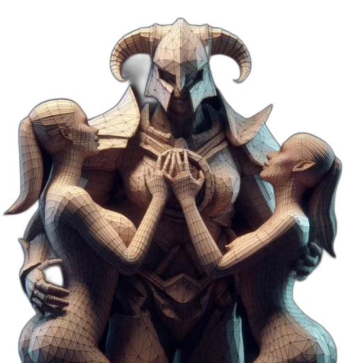 mask, dragon, creature, concept art transparent PNG cut-out