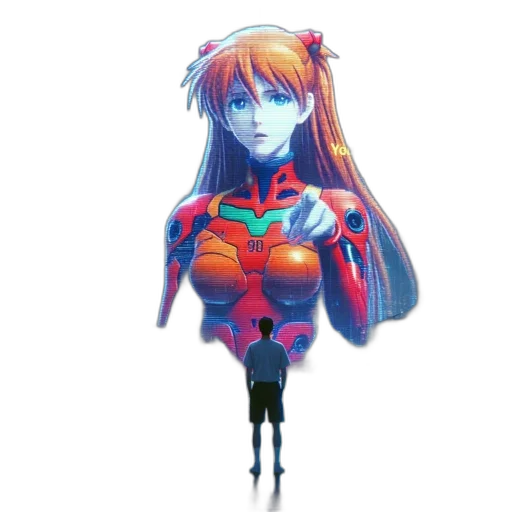robot, dress, jacket, face transparent PNG cut-out