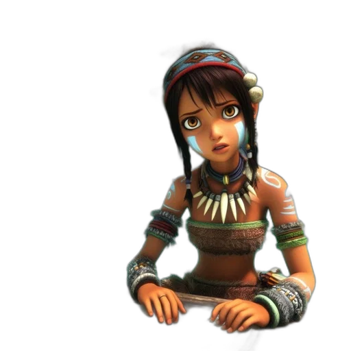 staff, jewelry, face, weapon transparent PNG cut-out